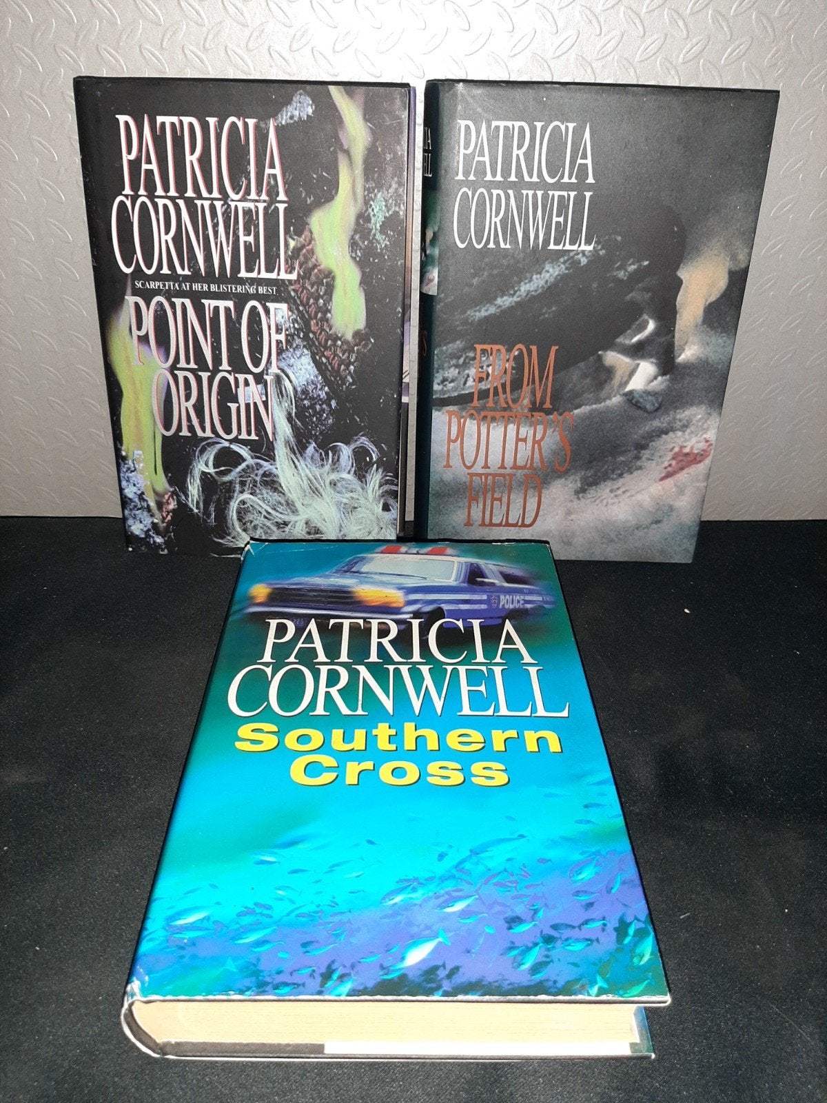 Patricia Cornwell Boeken: Point of Origin, From Potter's Fie, Ophalen of Verzenden, Gelezen, Patricia Cornwell, Amerika