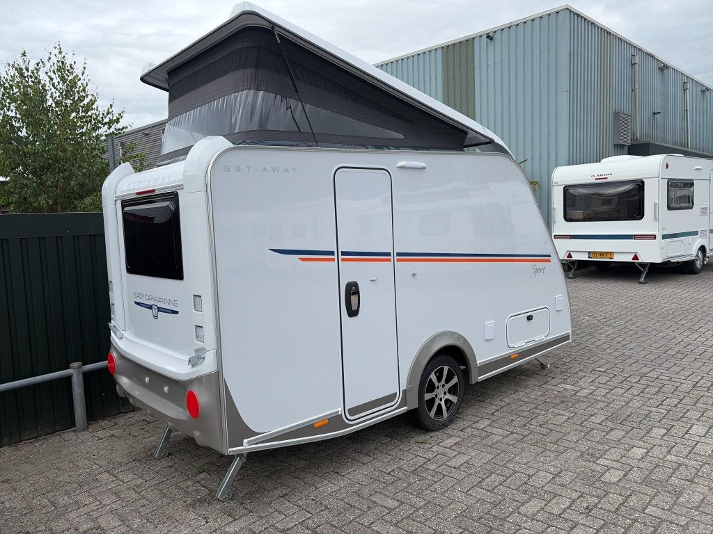 Easy Caravanning GetAway Sport CS, Tot en met 3, 4 tot 5 meter, 500 - 750 kg, Dwarsbed