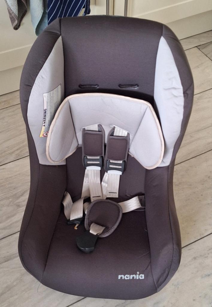 Nania Autostoel Grijs - Groep 0+ (0-13 kg), Kinderen en Baby's, Autostoeltjes, Overige merken, Slaapstand, Ophalen of Verzenden