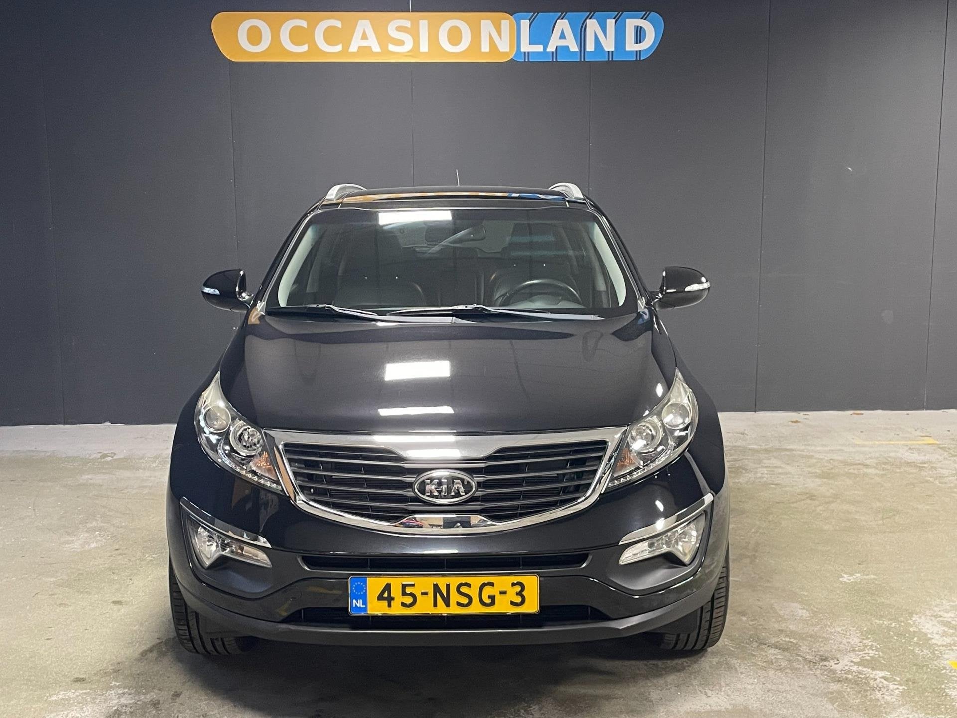 Kia Sportage 2.0 X-ecutive Plus Pack AUT|CRUISE|TREKHAAK|PAR, Auto's, Kia, Gebruikt, Zwart, Leder en Stof, Origineel Nederlands