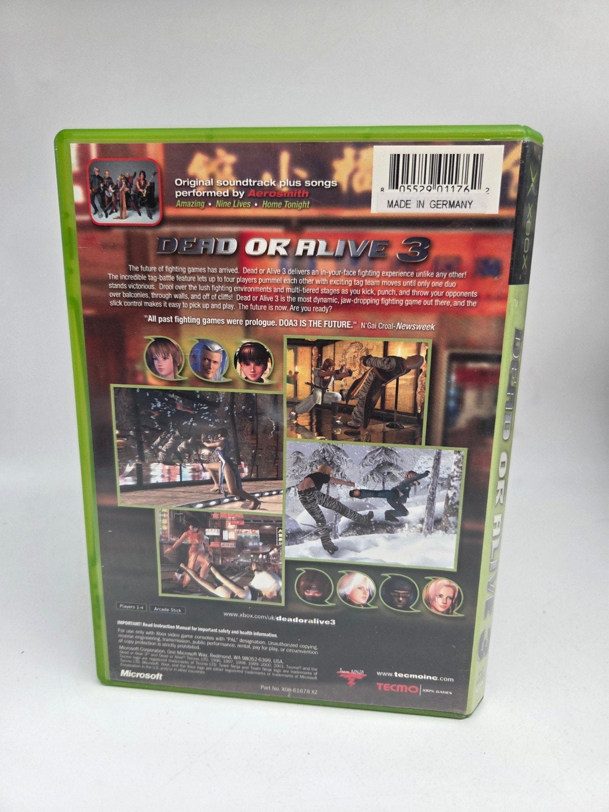 Dead or Alive 3 - Xbox (PAL), Gebruikt, Vechten, Onbekend, 2 spelers
