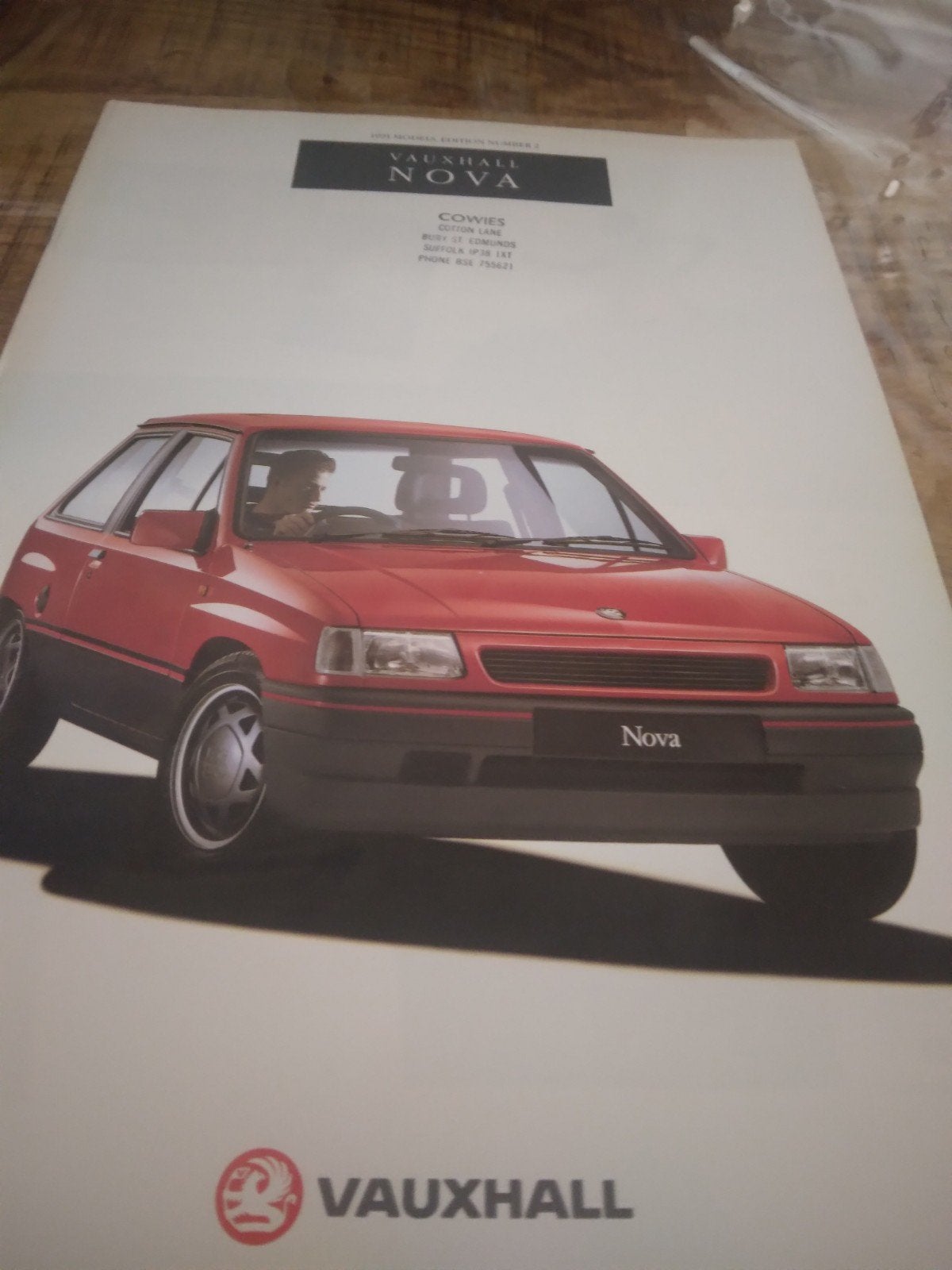 Vauxhall Nova 02 1991, Ophalen of Verzenden, Zo goed als nieuw, Overige merken