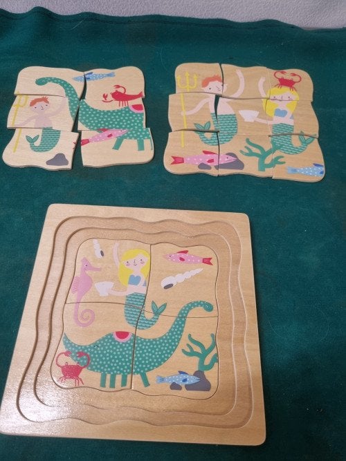 houten legpuzzel drie in een, Ophalen of Verzenden, 'T Olde Gre-j, Info@toldegrej.nl, Endepoelstraat 20f Didam