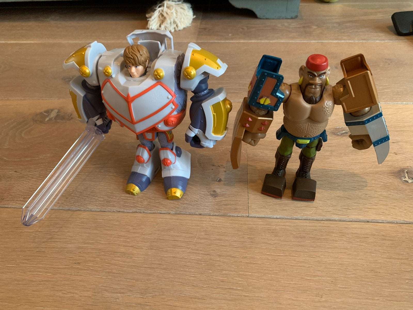 Kingdom Builders Actiefiguren - Ridder met licht en geluid, Ophalen of Verzenden, Zo goed als nieuw