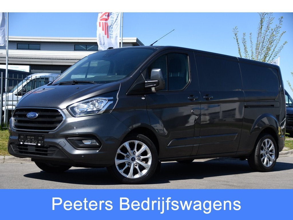 Ford Transit Custom 300 2.0 TDCI L2H1 Limited Camera, Cruise, Auto's, Bestelauto's, Bedrijf, Te koop, ABS, Achteruitrijcamera