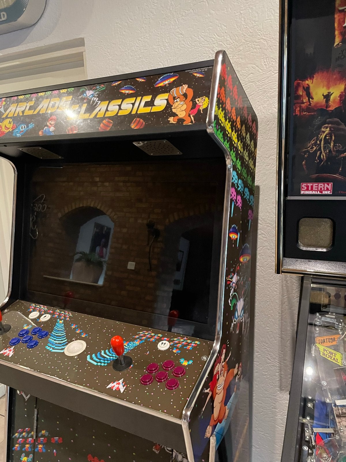 Arcadekast met veel spellen - Retro Gaming Plezier, Ophalen, Gebruikt