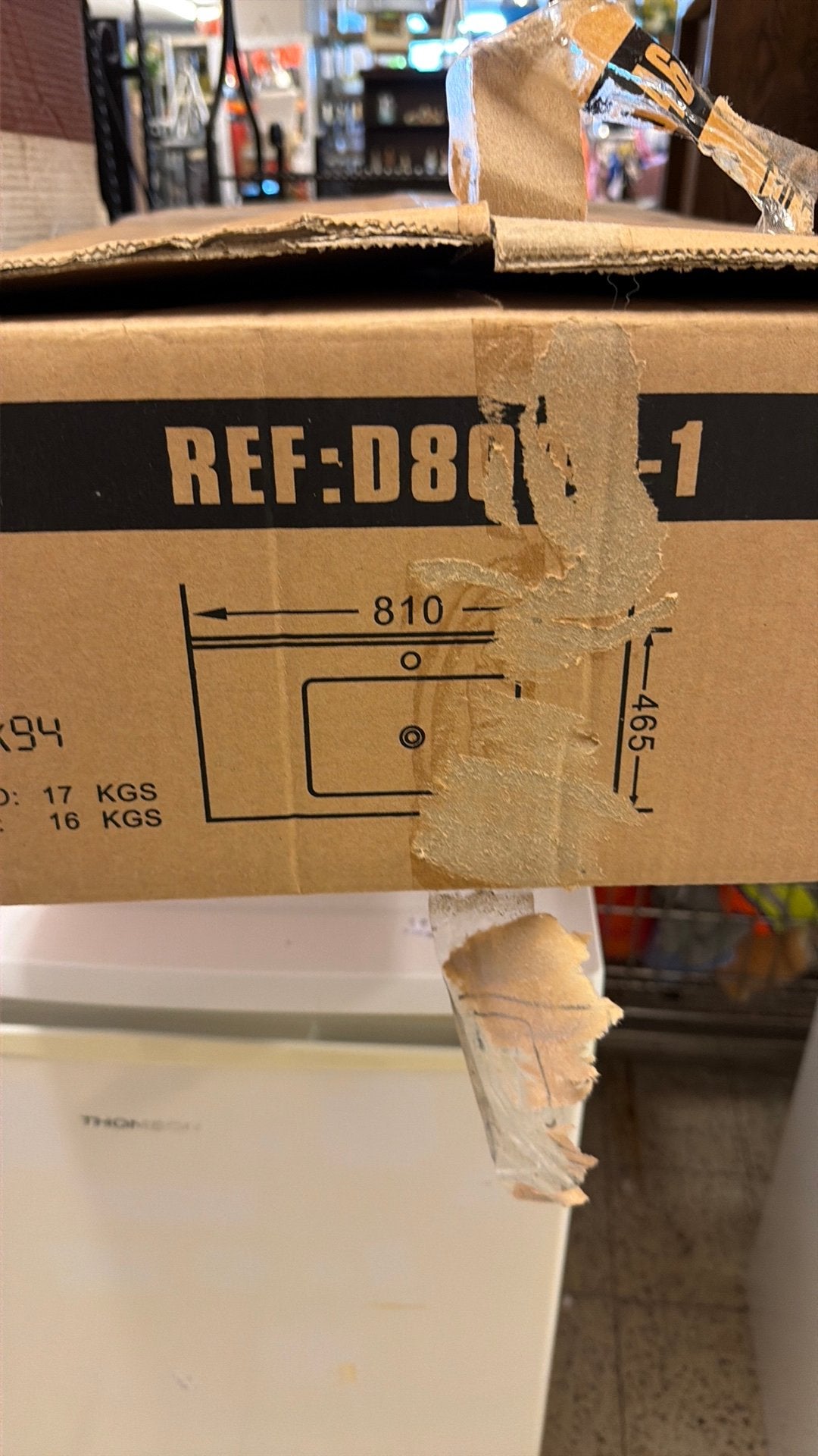 Nieuwe spoelbak in doos - 810x465 mm, Ophalen, Overige typen, ., Overige merken