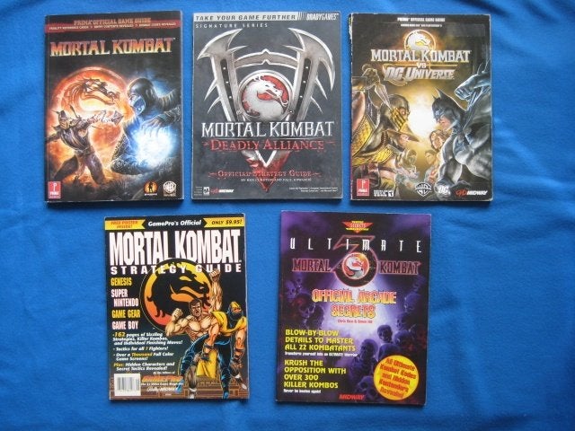 Mortal Kombat strategy guide hintboek, Vanaf 18 jaar, Vechten, 2 spelers, Ophalen of Verzenden