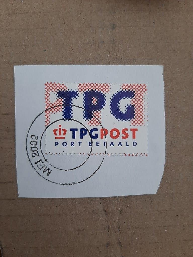 2002 TPG Post Port betaald, Verzenden, Gestempeld