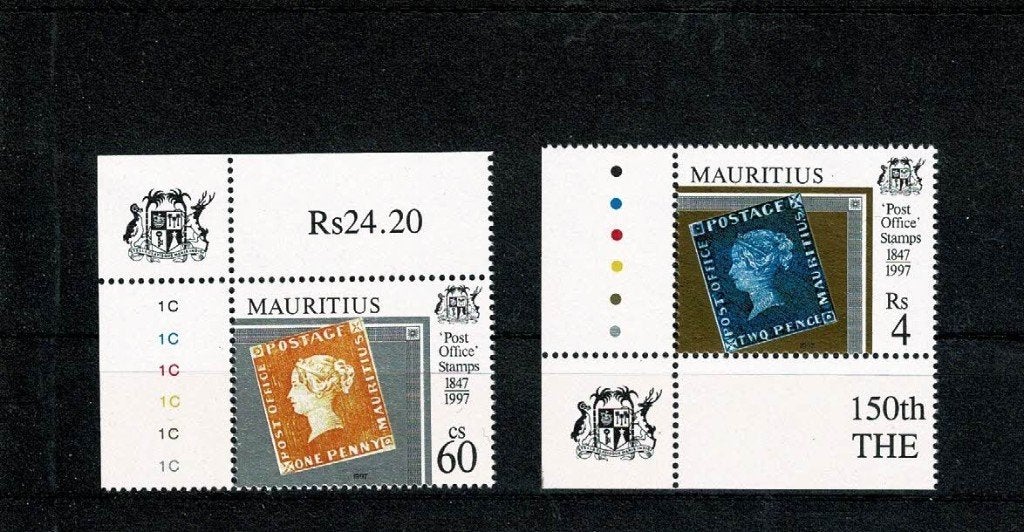Mauritius : 1997 - 150 jaar postzegels, Postzegels en Munten, Postzegels | Afrika, Verzenden, Overige landen, Postfris