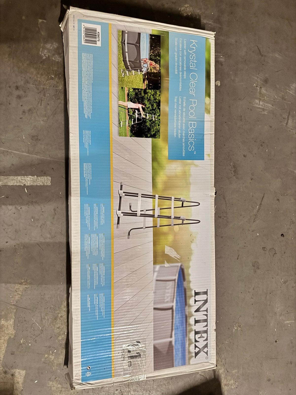 Intex Krystal Clear Pool Basics Zwembadladder #28075, Ophalen, Nieuw, Overige typen
