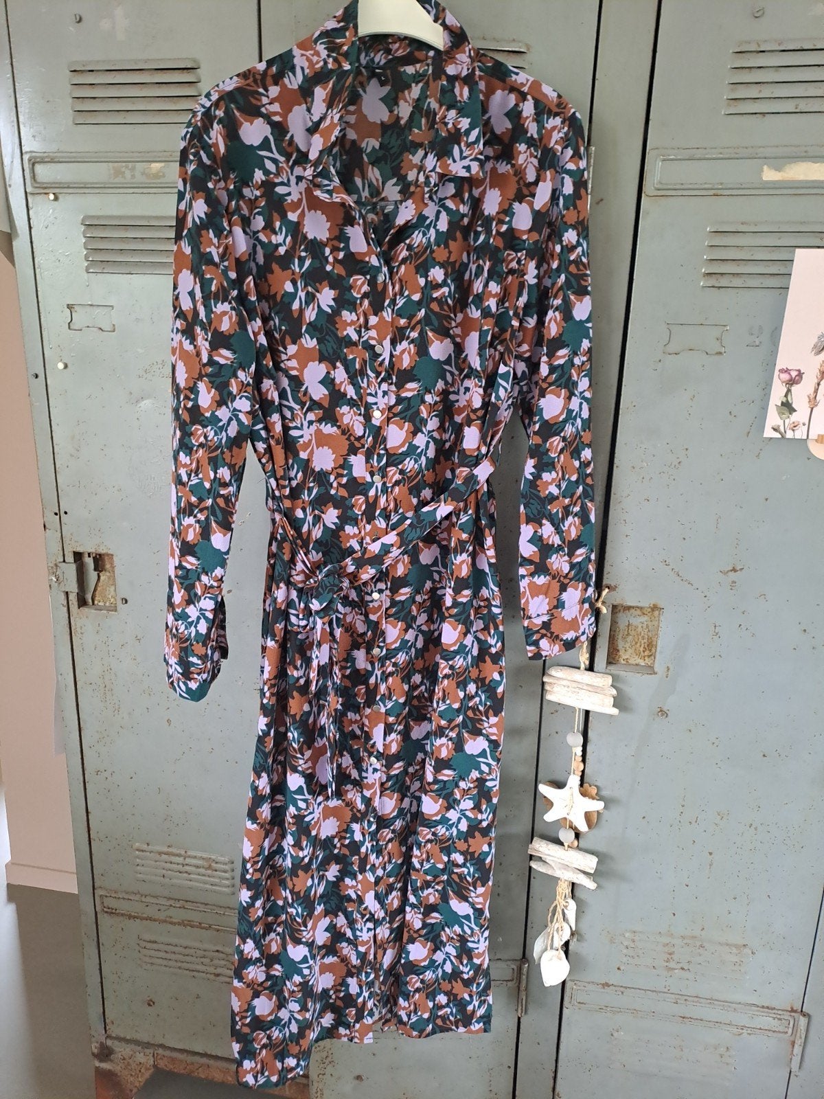 Prachtige jurk van de Hema maat L, Kleding | Dames, Maat 42/44 (L), Ophalen of Verzenden, Zo goed als nieuw, Hema