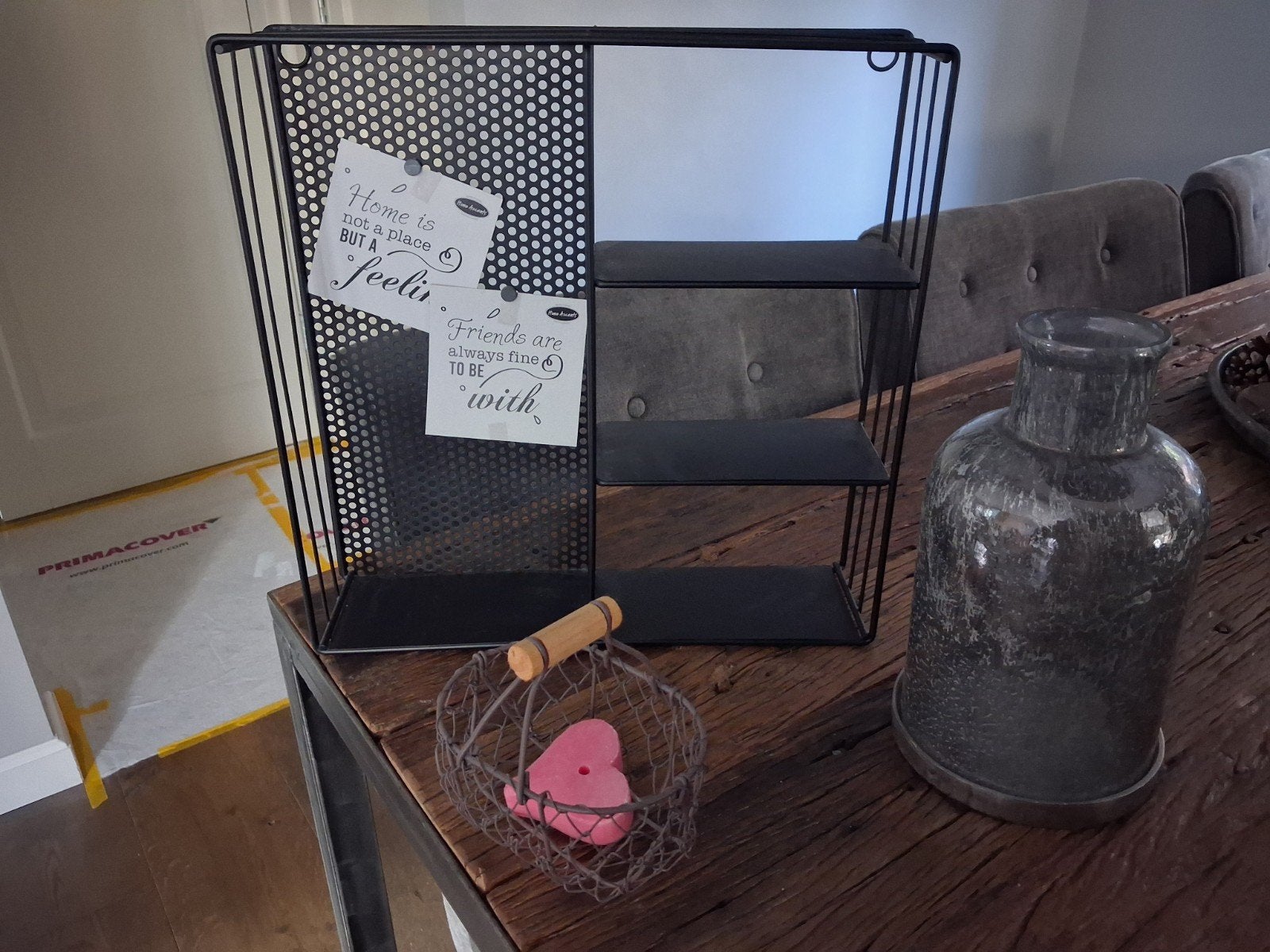te koop: glazen PTMD pot en andere accessoires, Ophalen