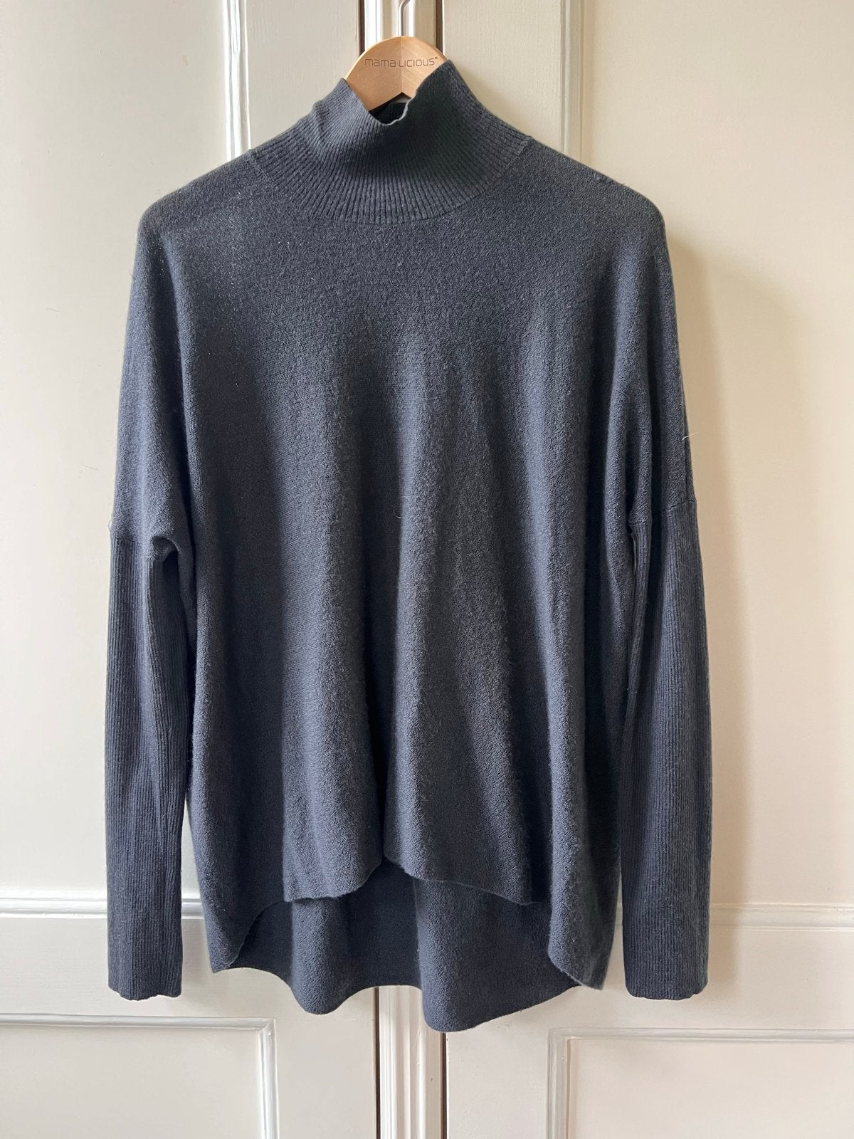 Gentryportofino coltrui cashmere donker blauw/grijs, maat M, Kleding | Dames, Truien en Vesten, P, Blauw, P, P