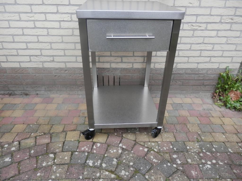 Trolley Keuken, Ophalen, Keukentrolley, Zo goed als nieuw, Metaal