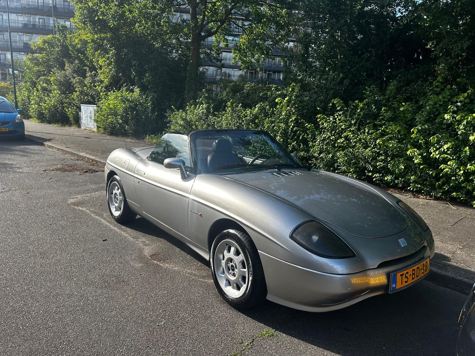 Fiat Barchetta 1.8 16V 1998 Grijs, 450 kg, 40 €/maand, 4 cilinders, Cabriolet