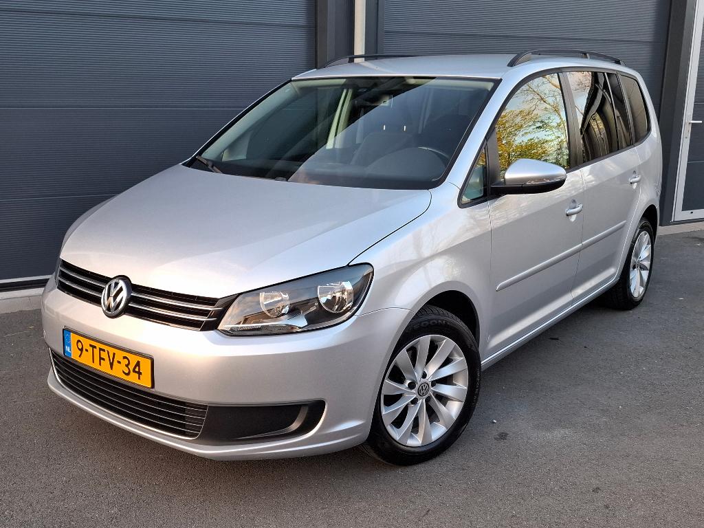 Volkswagen Touran 1.4 TSI Comfortline 7p. 103KW 2012 Grijs, Auto's, Voorwielaandrijving, 15 km/l, Zwart, 4 cilinders