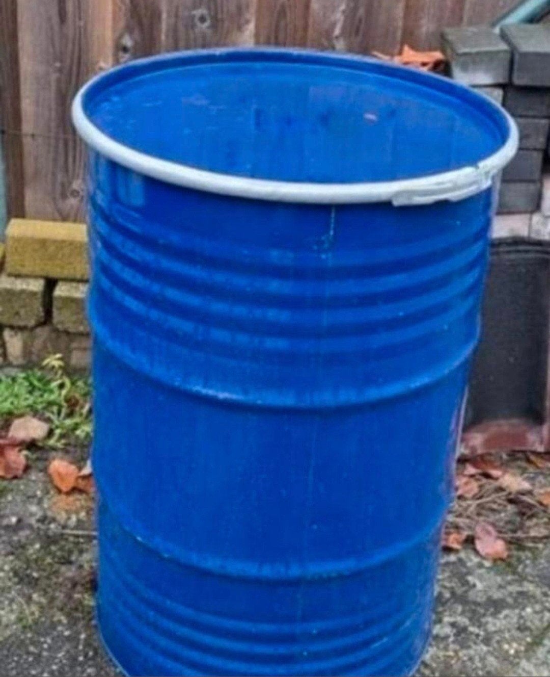 200 liter vat, Ophalen