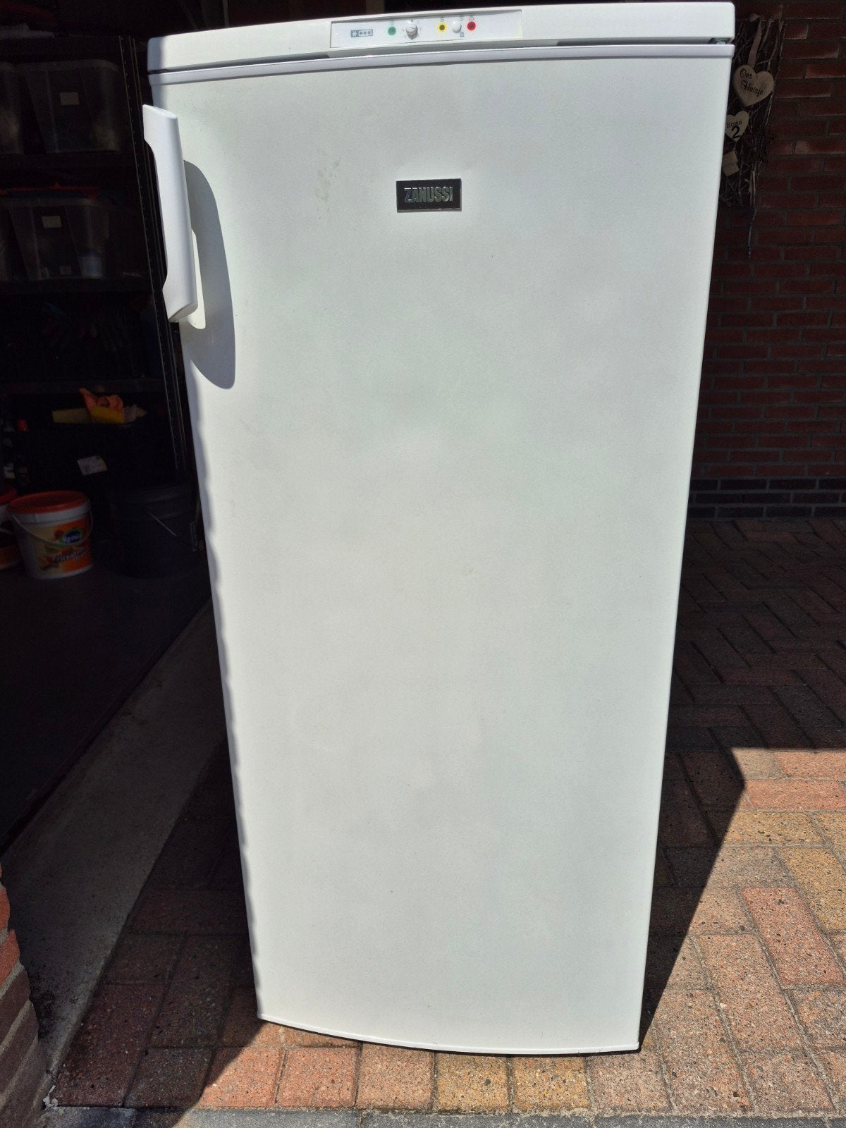 Zanussi vriezer 1.25 x 0.54 x 0.60 meter, Gebruikt, 120 tot 140 cm, Minder dan 60 cm, Vrijstaand