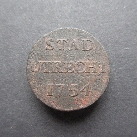 Duit 1754 Utrecht, Verzenden, Vóór koninkrijk, Overige waardes, Losse munt