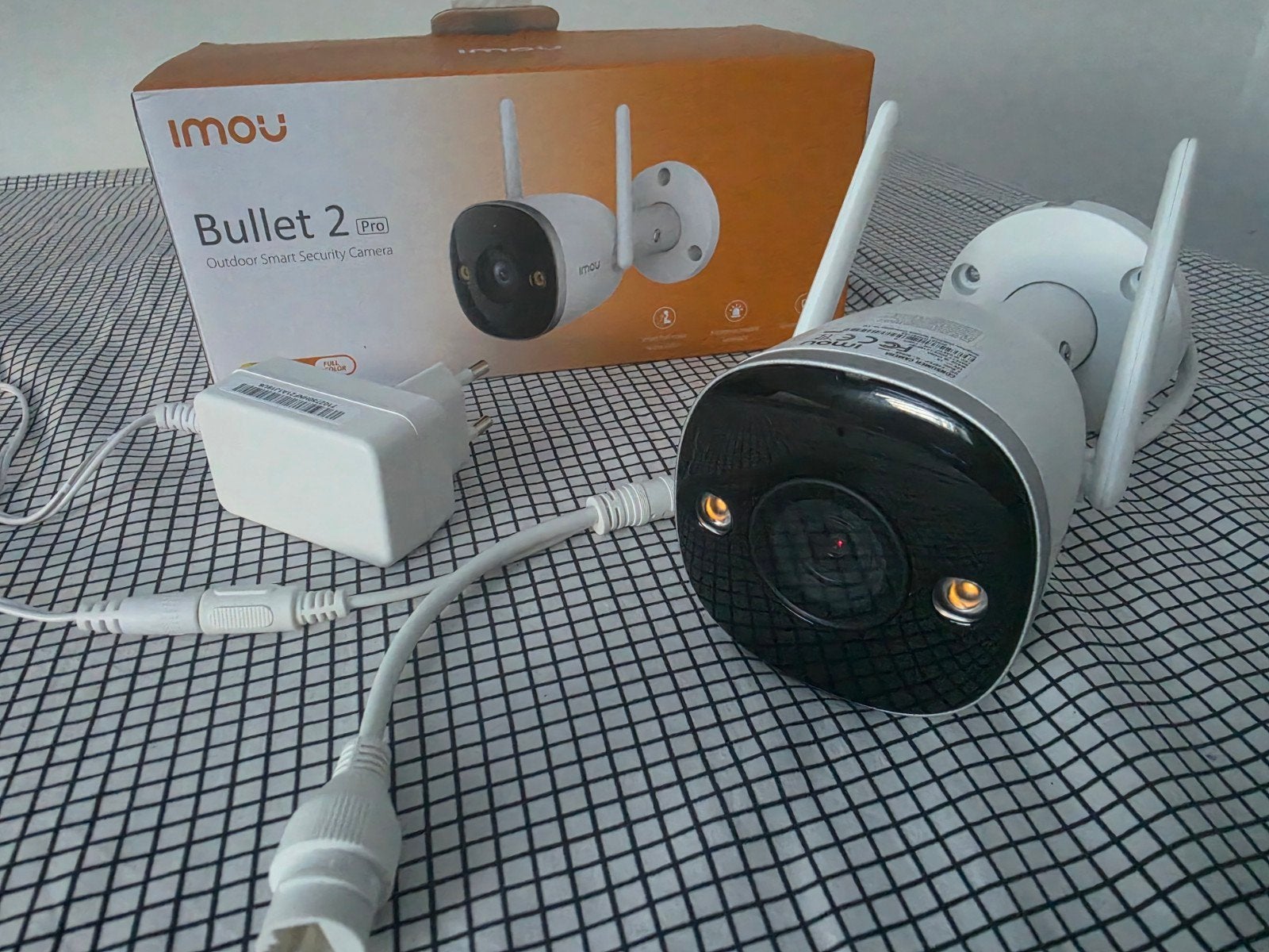 Imou Bullet 2 Pro Outdoor Smart Beveiligingscamera, Ophalen, Zo goed als nieuw, Buitencamera