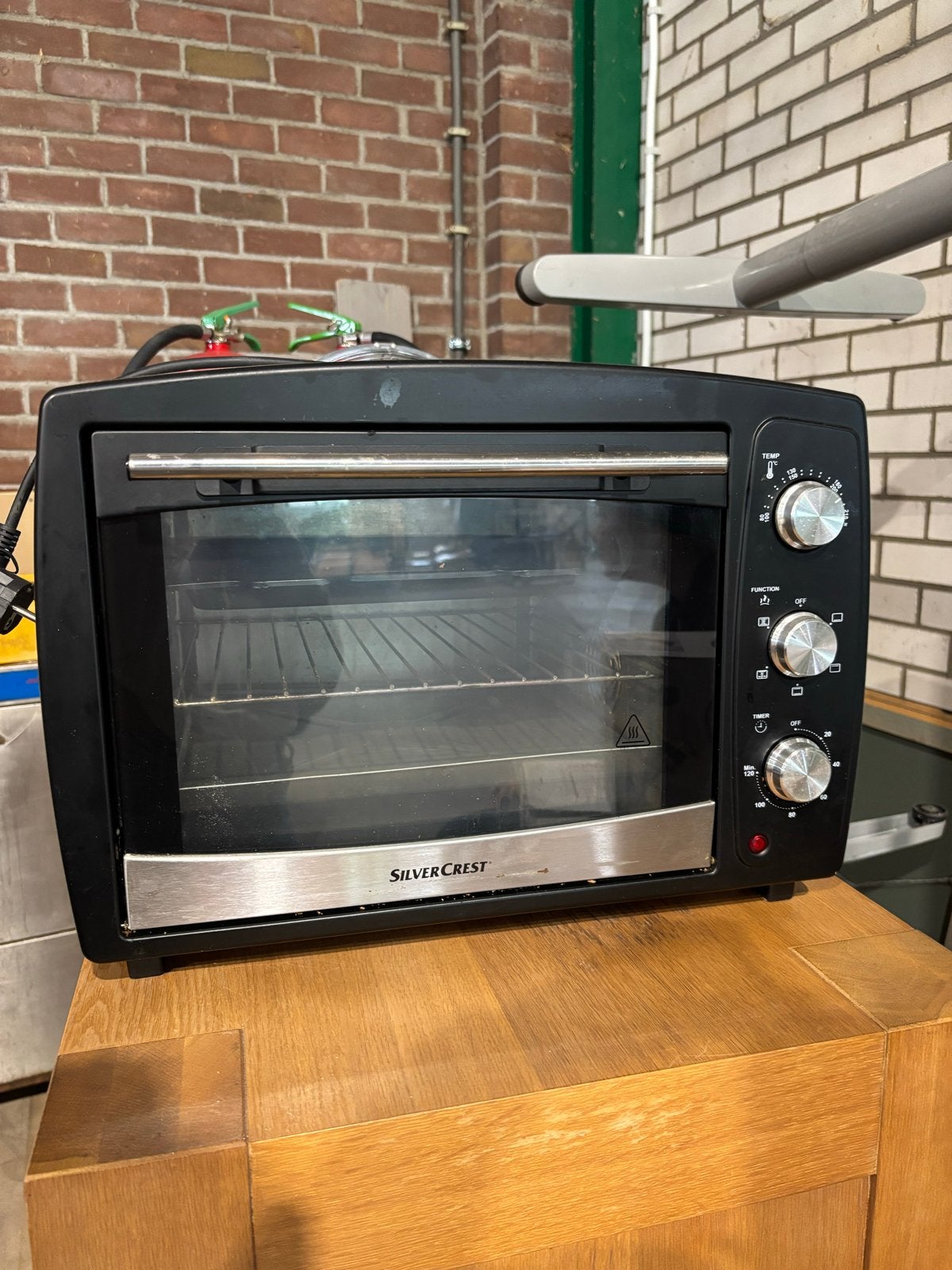 Silvercrest Mini-oven met grillfunctie - Compact en handig, Witgoed en Apparatuur, Ovens, Ophalen, Minder dan 45 cm, Gebruikt