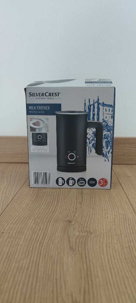 Melk opschuimer Silvercrest, Ophalen of Verzenden, Zo goed als nieuw, Elektrische melkopschuimer