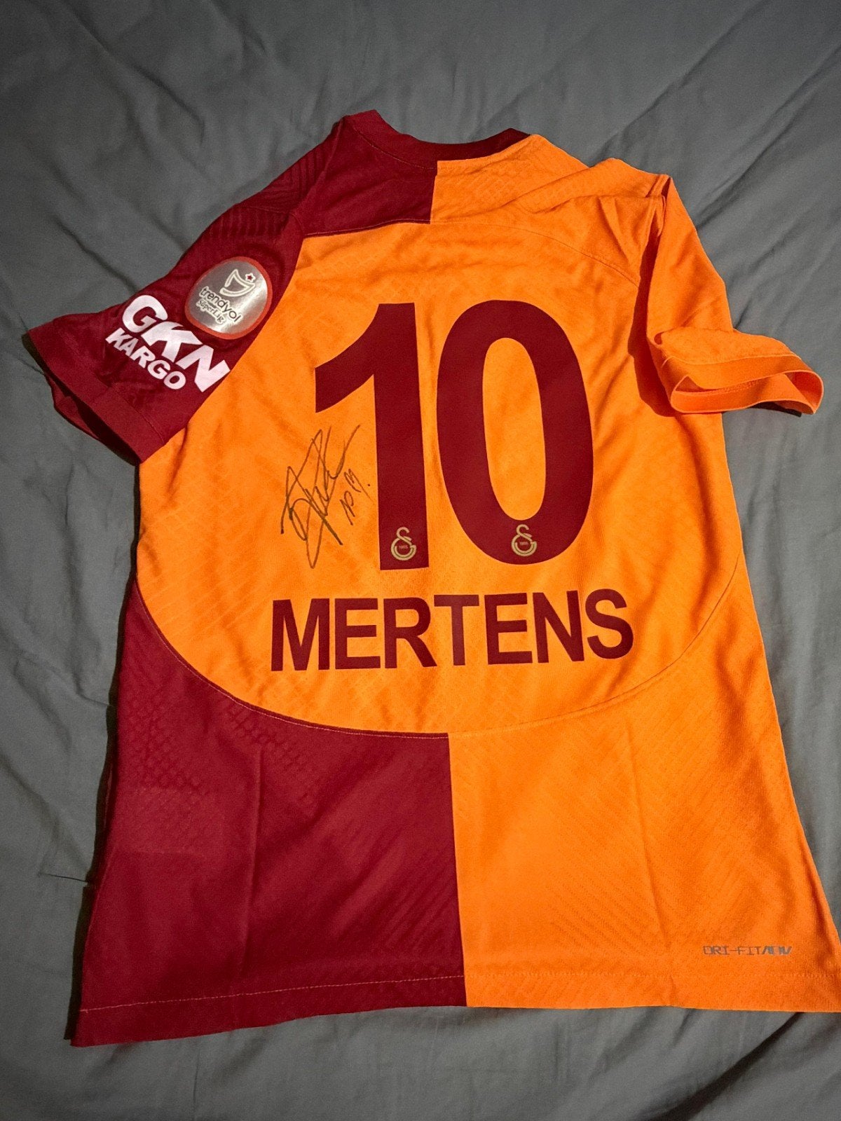 Galatasaray Mertens Trabzonspor Matchworn, Ophalen of Verzenden, Zo goed als nieuw, Shirt