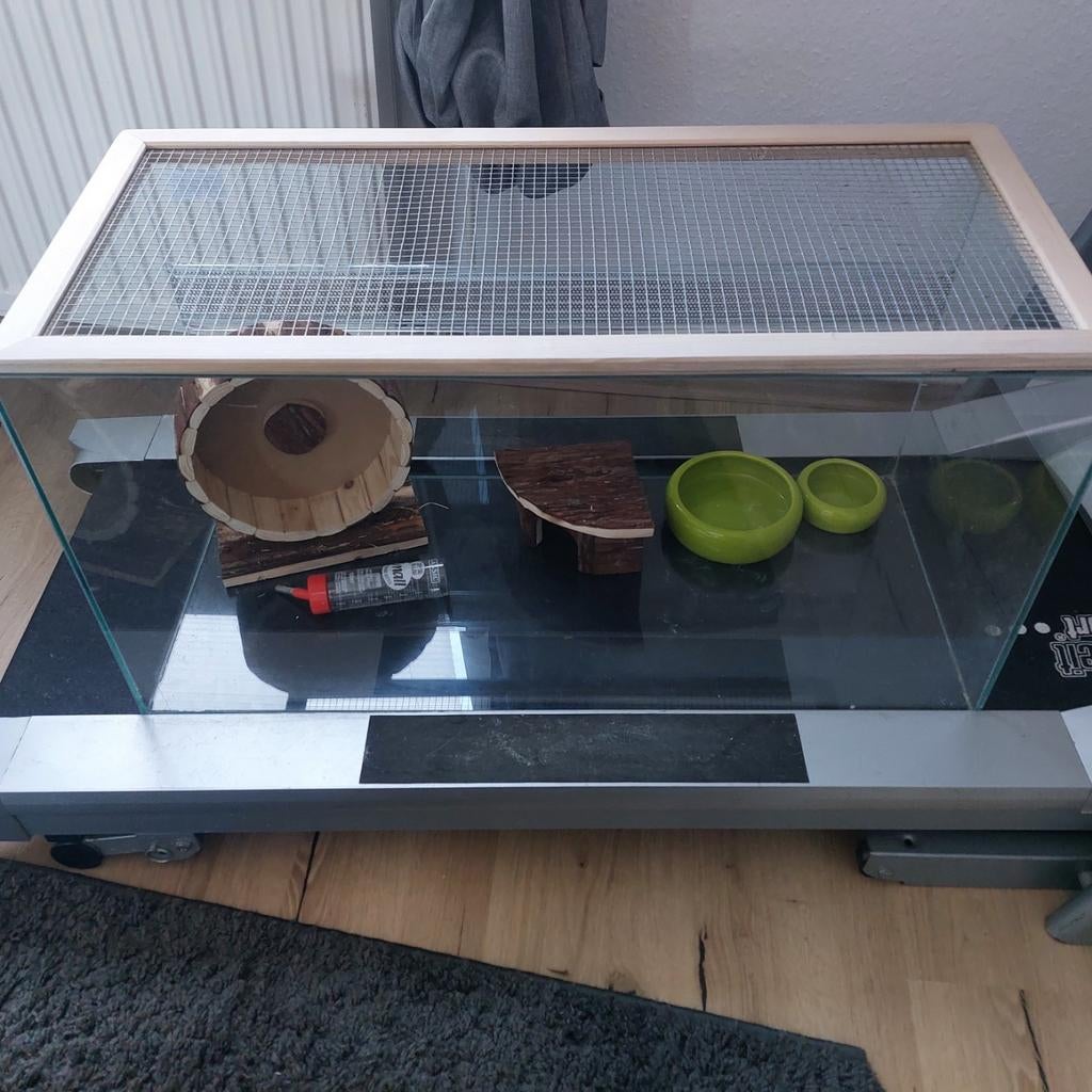 Nieuwe Hamsterkooi, Dieren en Toebehoren, Knaagdieren en Konijnen | Hokken en Kooien, Kooi, Muis, Ophalen, Minder dan 60 cm