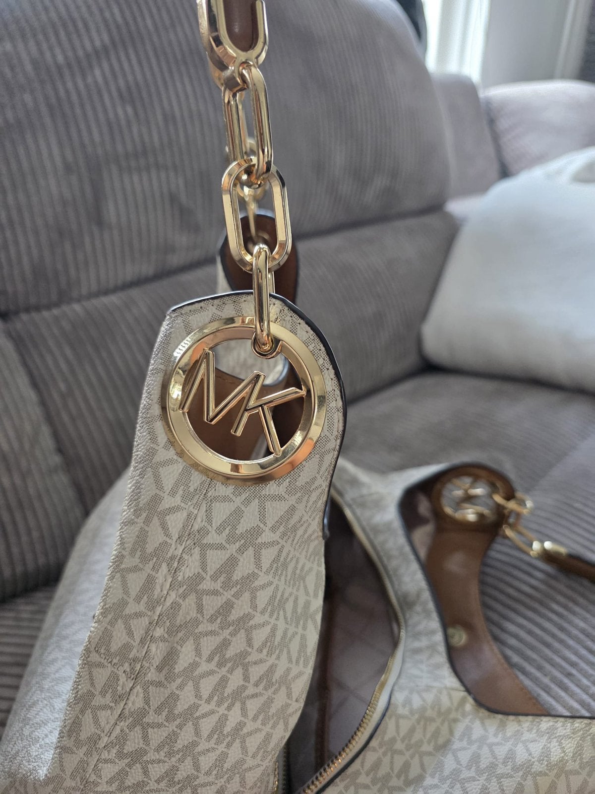 Michael Kors tas + portomonee set – Zo goed als nieuw!, Ophalen, Nieuw, Handtas