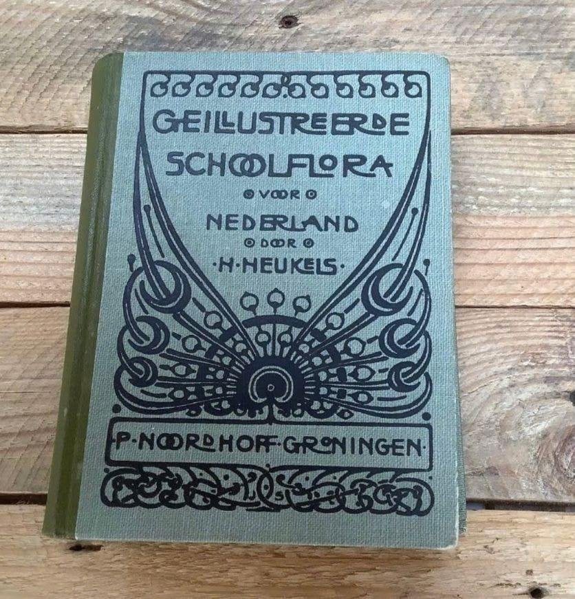 Gratis: Geïllustreerde Schoolflora uit 1942, Boeken, Natuur, Gelezen, Natuur algemeen, Ophalen of Verzenden