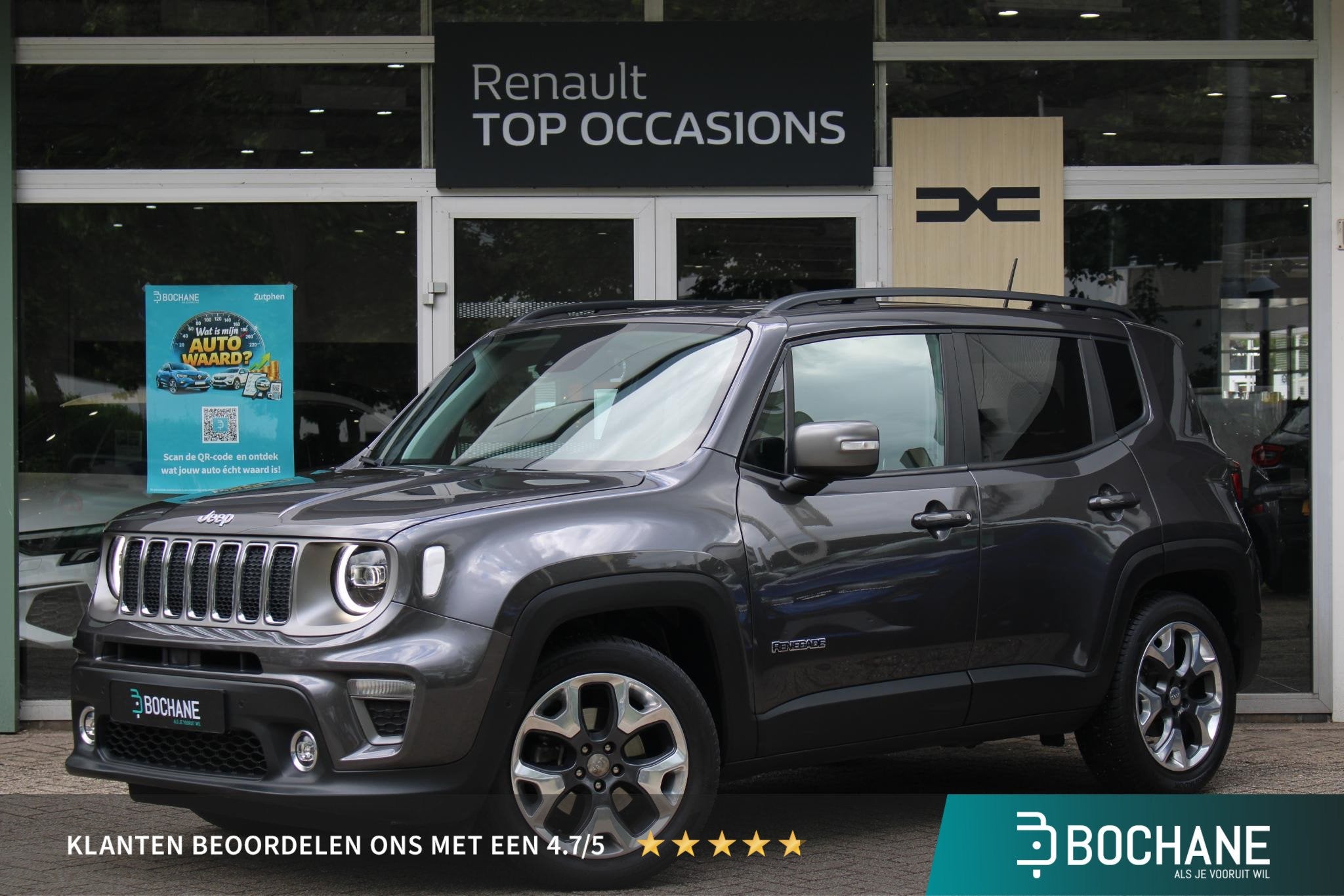 Jeep Renegade 1.0T Limited Navigatie | Stoel en Stuurverwarm