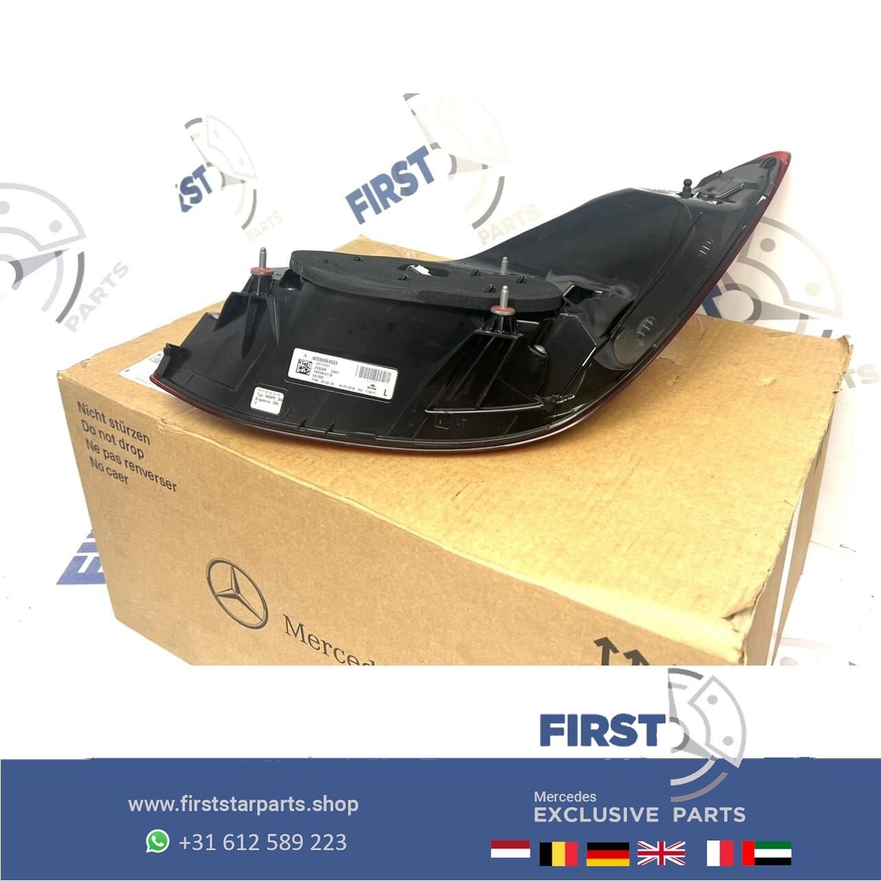 W205 Facelift VOL LED achterlicht links origineel Mercedes C, Auto-onderdelen, Gebruikt, -, Ophalen of Verzenden, -