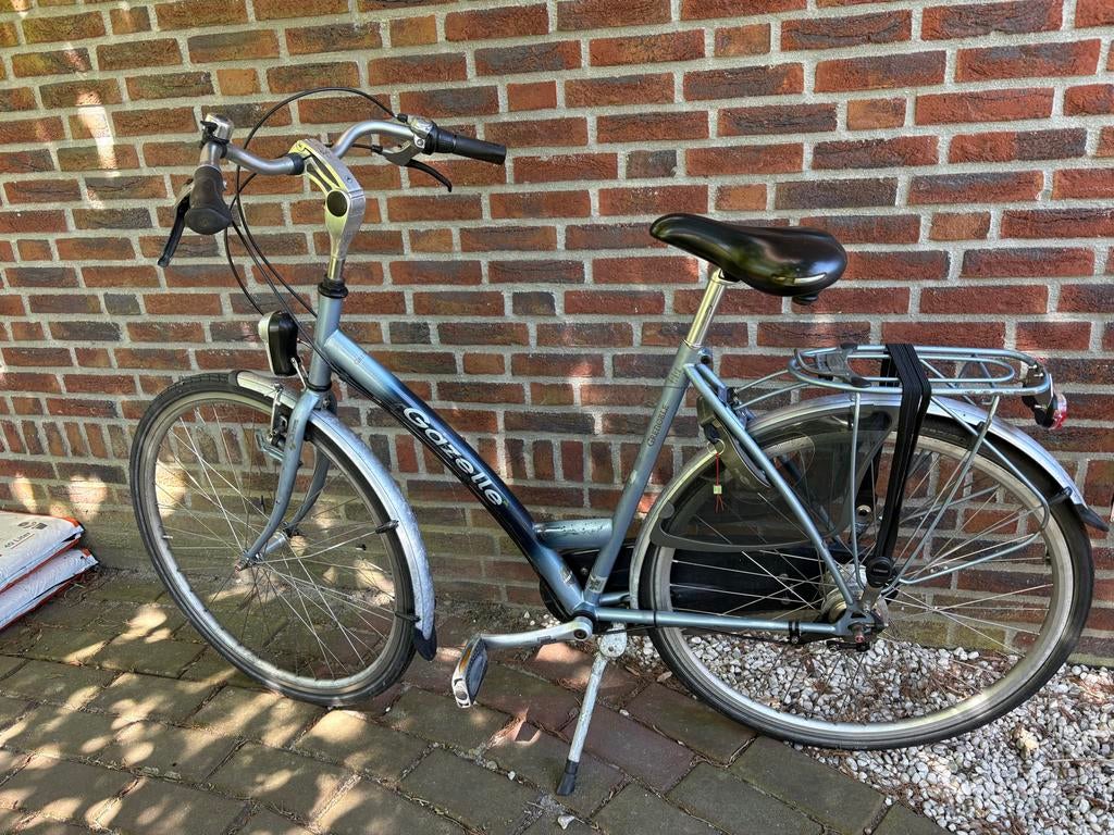 Gazelle Damesfiets - Frame 54cm - Gebruikt, Fietsen en Brommers, Fietsen | Dames | Damesfietsen, Ophalen, Velgrem, Versnellingen
