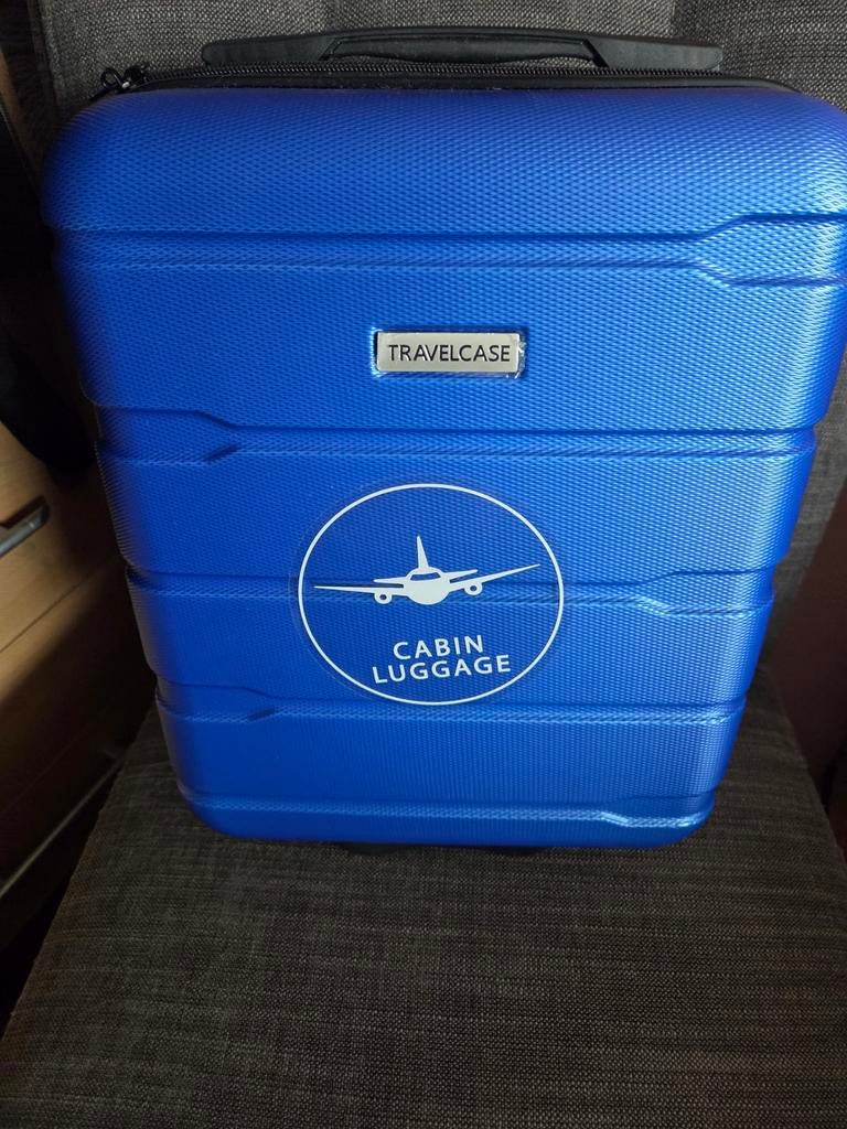 Koffer, Ophalen, Wieltjes, Hard kunststof, Nieuw