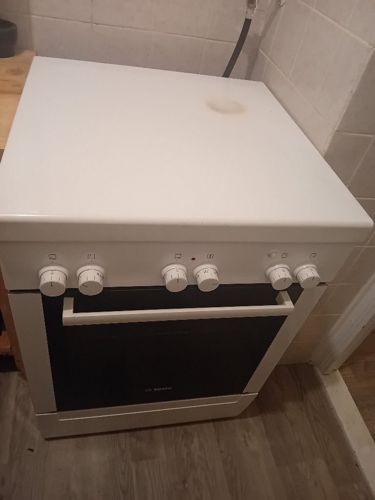 Bosch Gasfornuis+oven, 21 of 22 okt ophalen, Witgoed en Apparatuur, Ophalen, Gebruikt, 4 kookzones, Gas