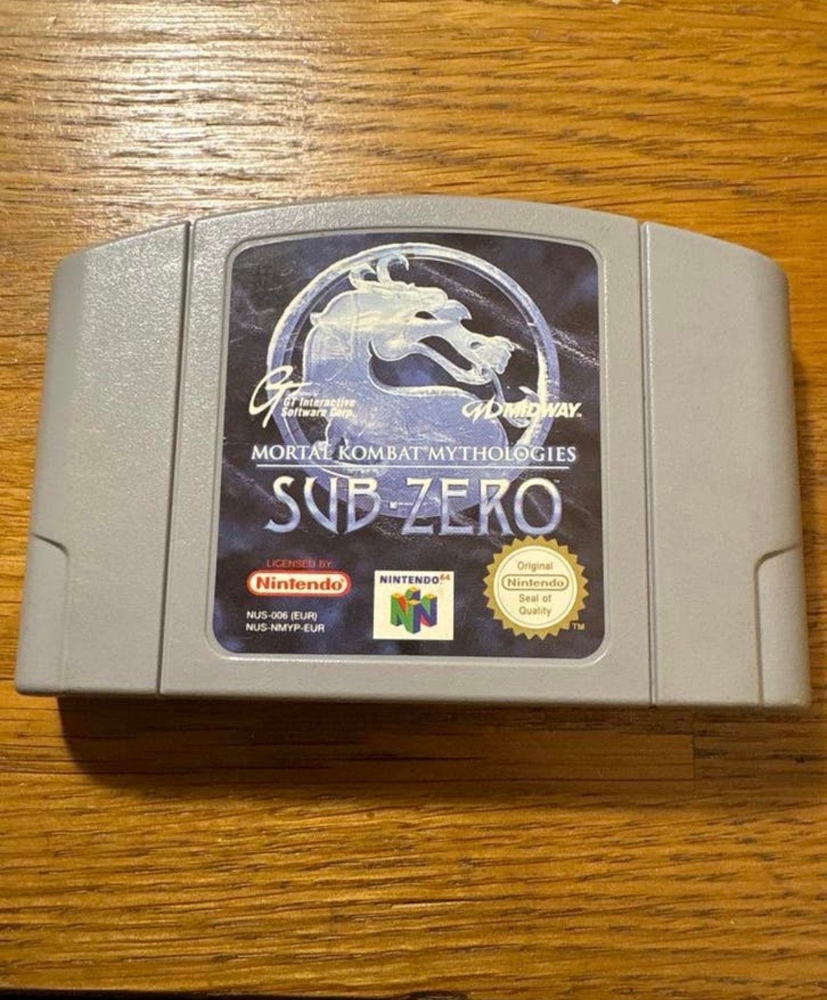 Mortal Kombat Sub-Zero Mythologies N64 - Losse cassette, Gebruikt, Vechten, 1 speler, Ophalen of Verzenden