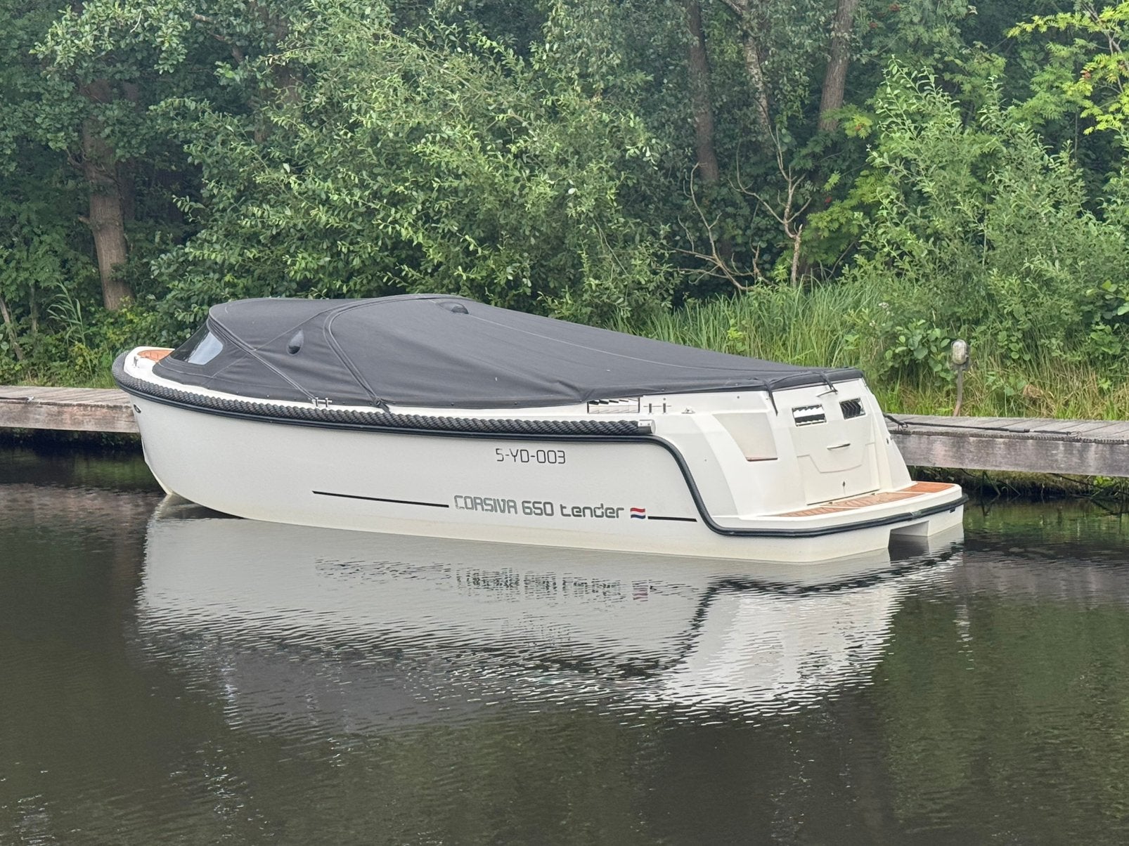 Corsiva 650 90pk walstroom boegschroef, Watersport en Boten, Ophalen, Tender, Rondzit, Zo goed als nieuw