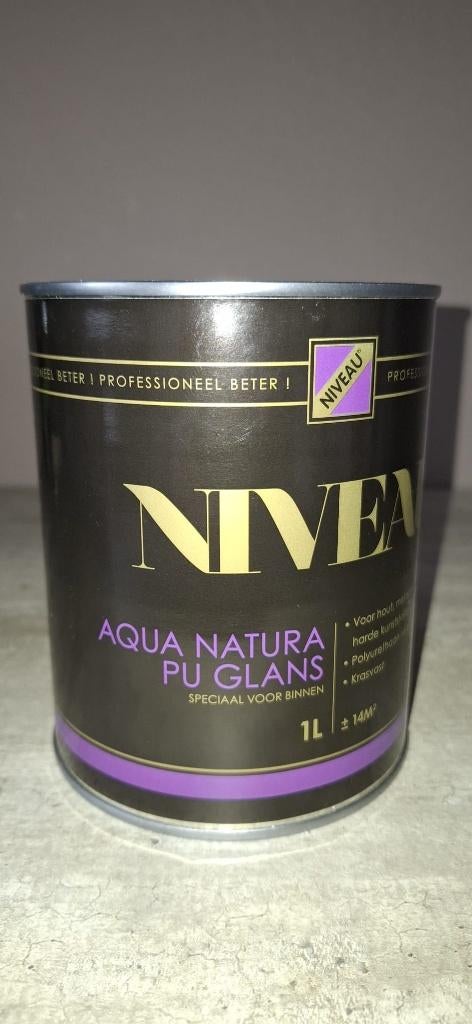 Wijzonol verf W23730 : Natura PU glans :kleur WIT 1 liter, Wit, Nieuw, Ophalen of Verzenden, Verf