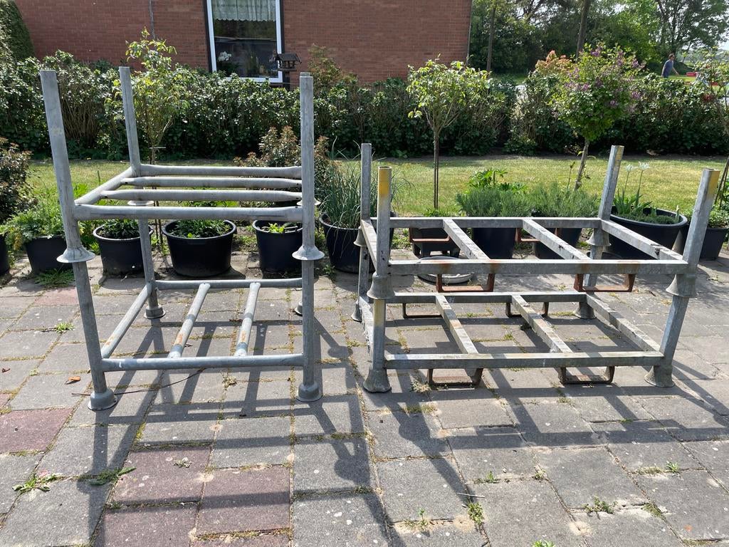 Steigerbokken - 4 stuks, Doe-het-zelf en Verbouw, Steigers, Ophalen, Gebruikt, Overige typen, Minder dan 2 meter