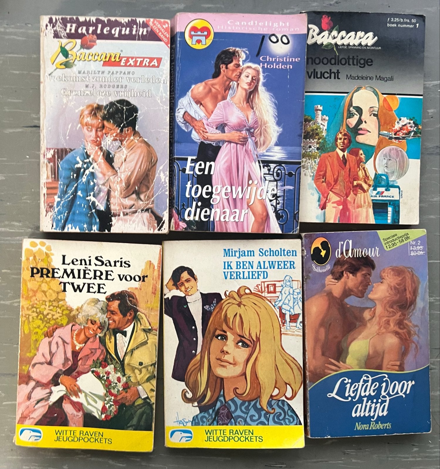 Romantische boeken: Harlequin, Baccara, Witte Raven, Boeken, Ophalen of Verzenden, Gelezen, Nederland
