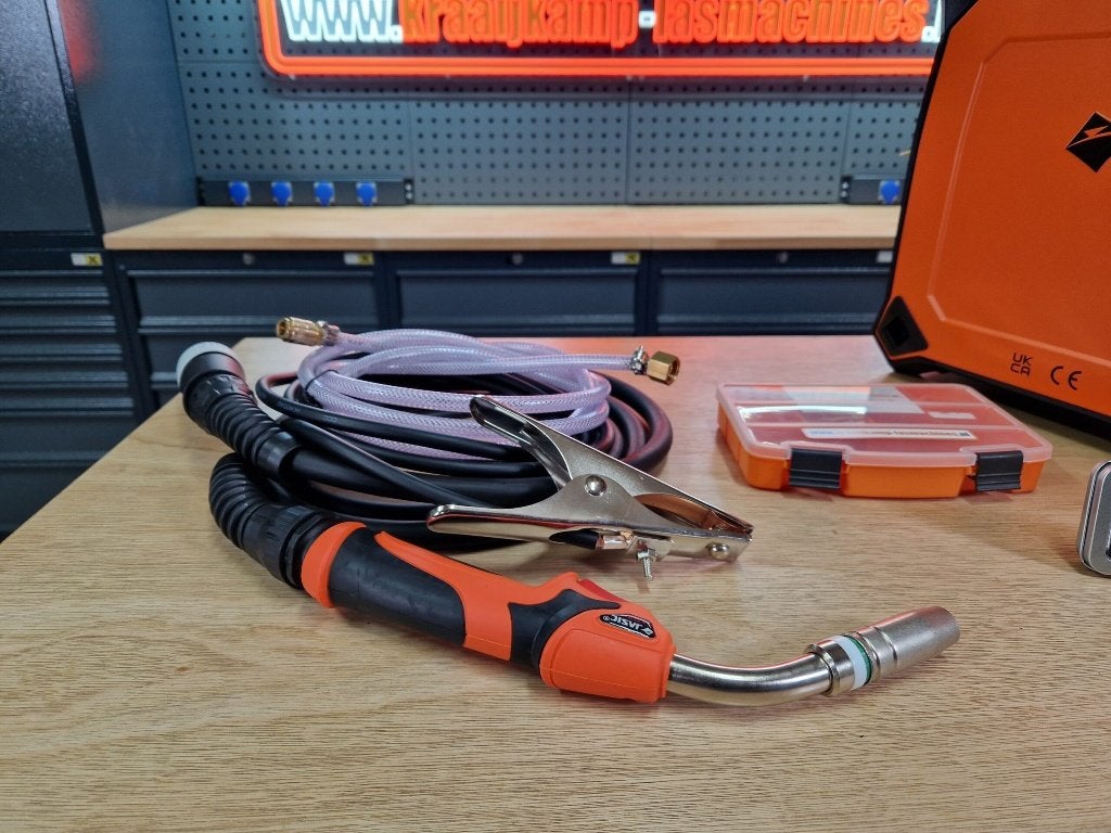 Jasic Evo 230v Mig 200C PFC incl SLANGENPAKKET!, Ophalen of Verzenden, Nieuw, 150 tot 250 ampère, Co2