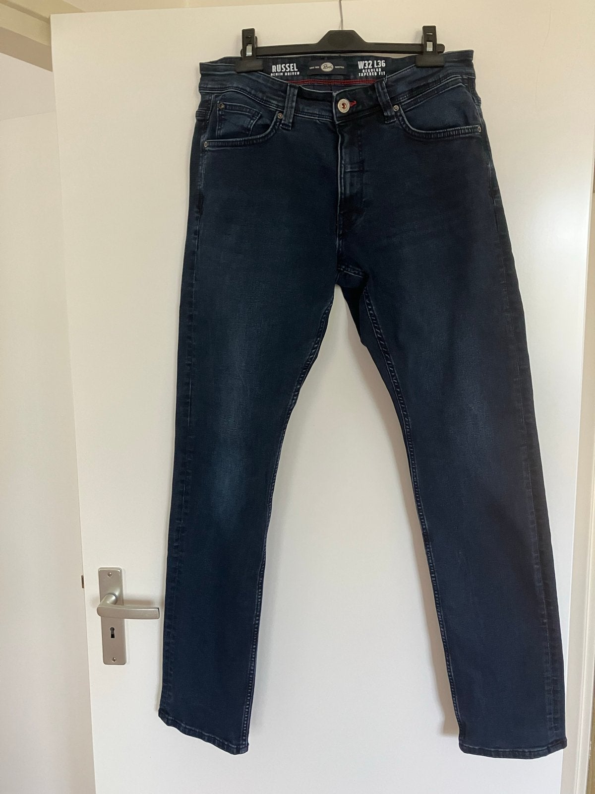 Petrol Industries Russel Denim Tapered Dark Faded Jeans W32, Ophalen of Verzenden, Nieuw, Blauw, W32 (confectie 46) of kleiner