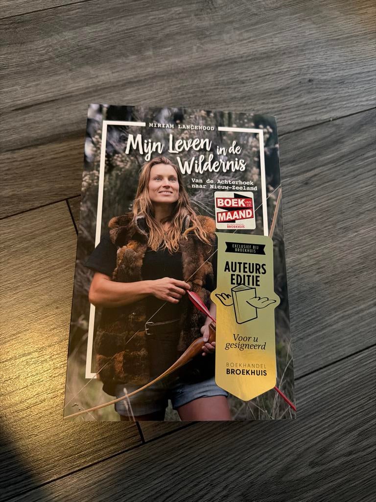 Mijn Leven in de Wildernis - Mirian Lancewood gesigneerd, Boeken, Ophalen of Verzenden, Zo goed als nieuw