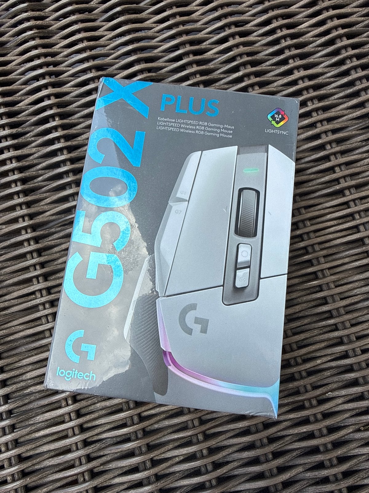 Logitech G502 X PLUS LIGHTSPEED RGB Gaming Muis - Nieuw, Computers en Software, Muizen, Rechtshandig, Muis, Gaming muis, Nieuw