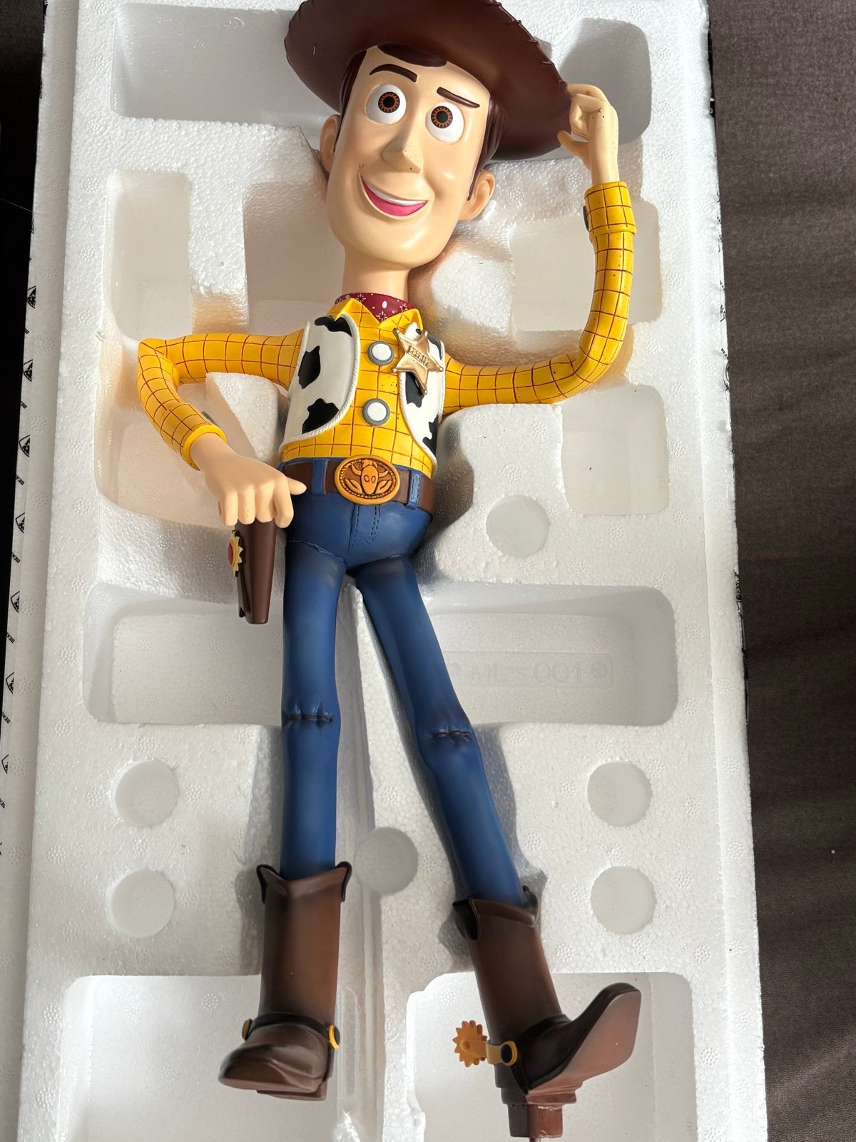 Disney Toy Story Woody Master Craft Beeld MC-023, Verzamelen, Disney, Ophalen, Overige figuren, Zo goed als nieuw, Beeldje of Figuurtje