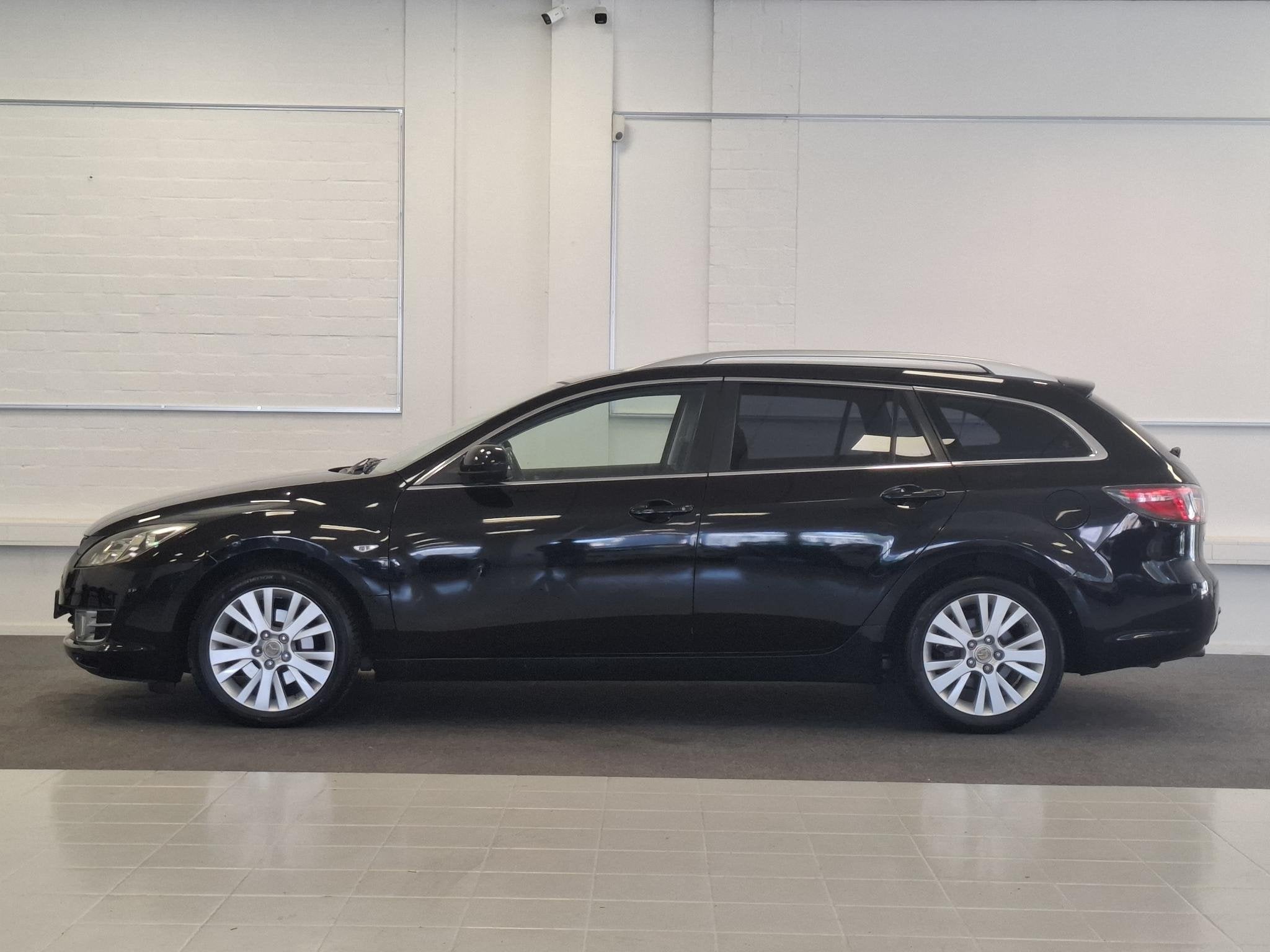 Mazda 6 Sportbreak 2.0 S-VT TS Automaat Trekhaak Nieuwe Alls, Auto's, Stof, Gebruikt, 6 sportbreak, Zwart