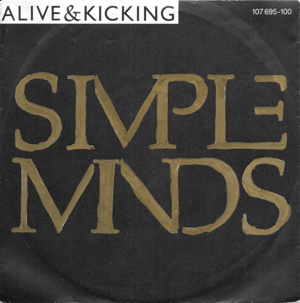 Vinyl Single Simple Minds, Cd's en Dvd's, Vinyl Singles, Ophalen of Verzenden, Gebruikt, Pop