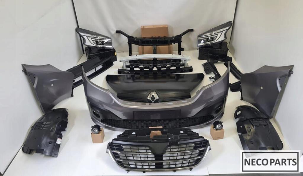 RENAULT TRAFIC 3 2.0 FACELIFT COMPLEET VOORKOP BUMPER O.A!!, Gebruikt, -, Renault, -