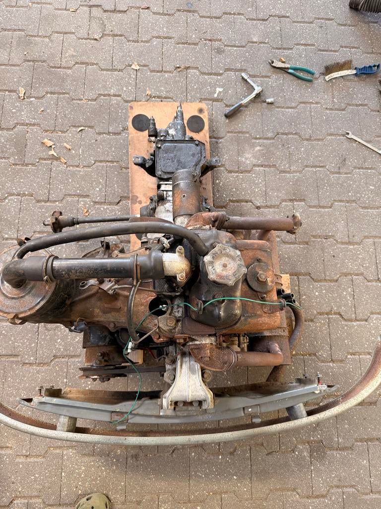 Fiat 500 110F Motor & Versnellingsbak met Extra's, Auto-onderdelen, Ophalen, Gebruikt, Fiat